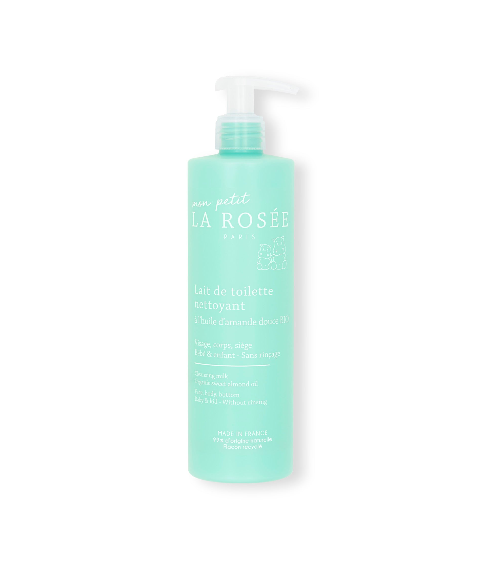 La Rosée Lait de toilette nettoyant bébé 400 ml