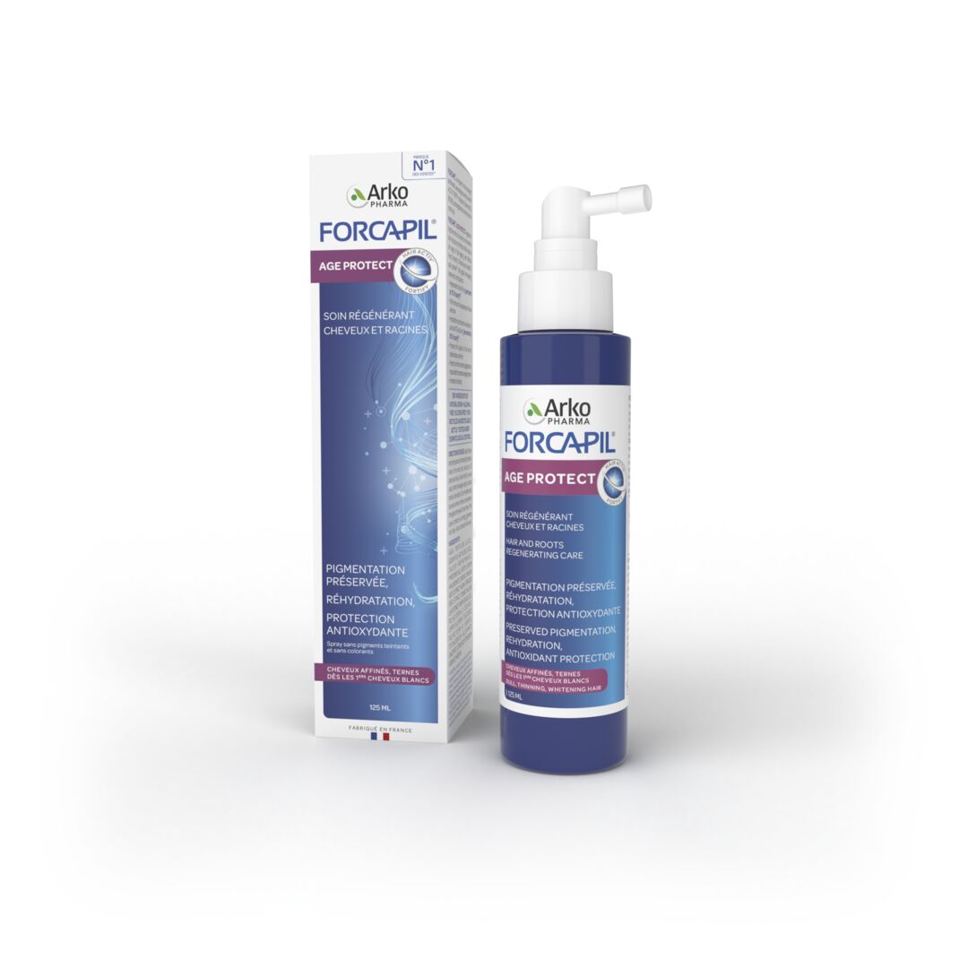 Arkopharma Forcapil® Age Protect soin régénérant cheveux et racines - Anti gaspillage