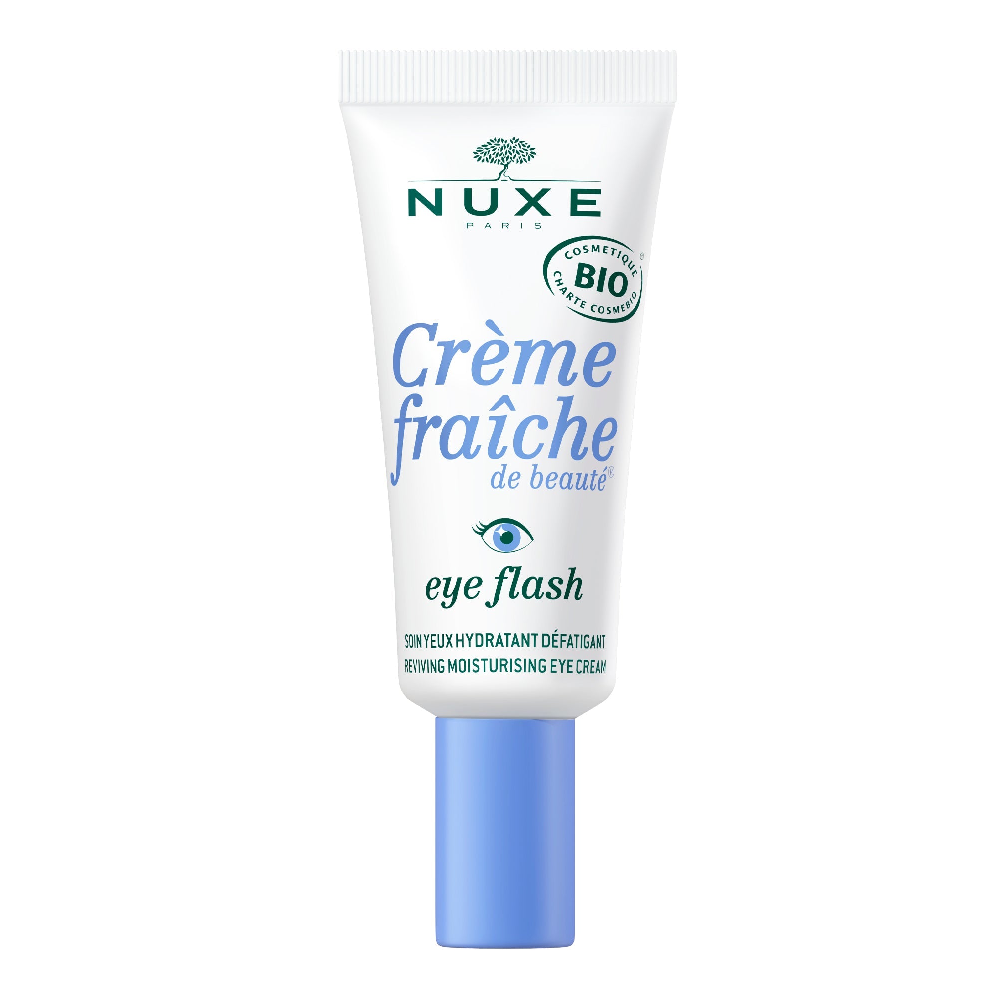Nuxe Eye Flash - Soin Yeux Hydratant Défatigant, Certifié Bio 15 ml
