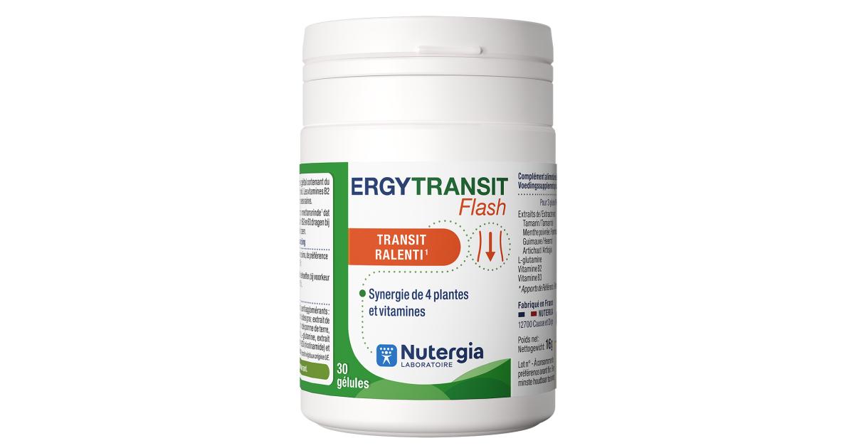Nutergia Ergytransit Flash 30 gélules