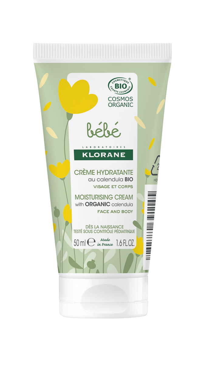 Klorane Crème hydratante certifiée BIO 200 ml