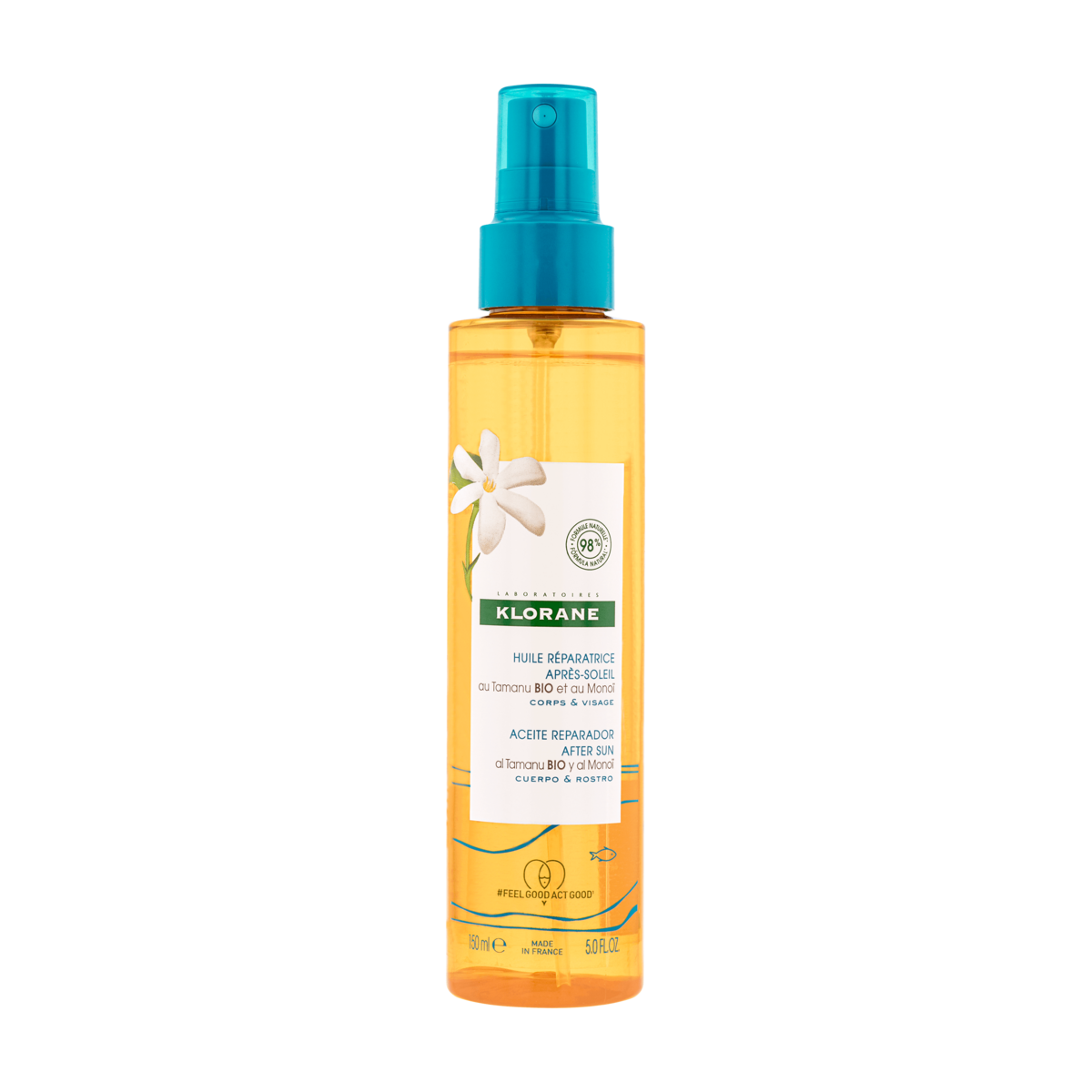 Klorane Huile réparatrice après-soleil 150 ml