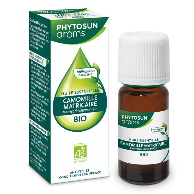 Phytosun Arôms Huile essentielle Camomille matricaire Bio 5 ml