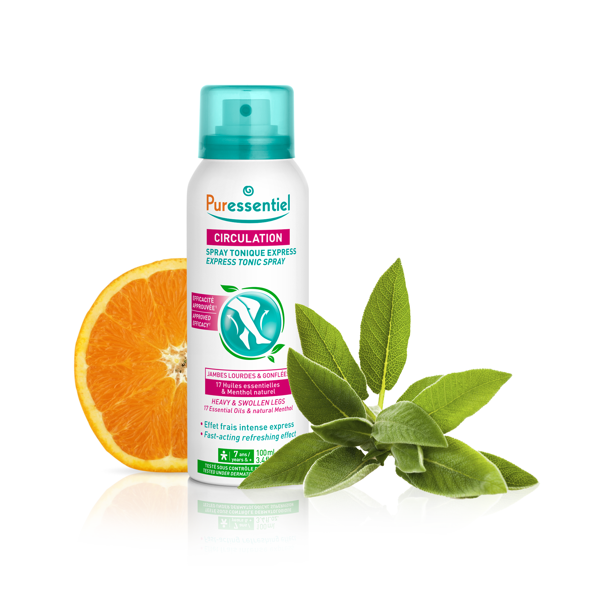 Puressentiel Spray tonique express Circulation 100 ml
