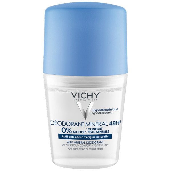Vichy Déodorant Bille minéral 48H actif anti-odeur d origine naturelle 50 ml