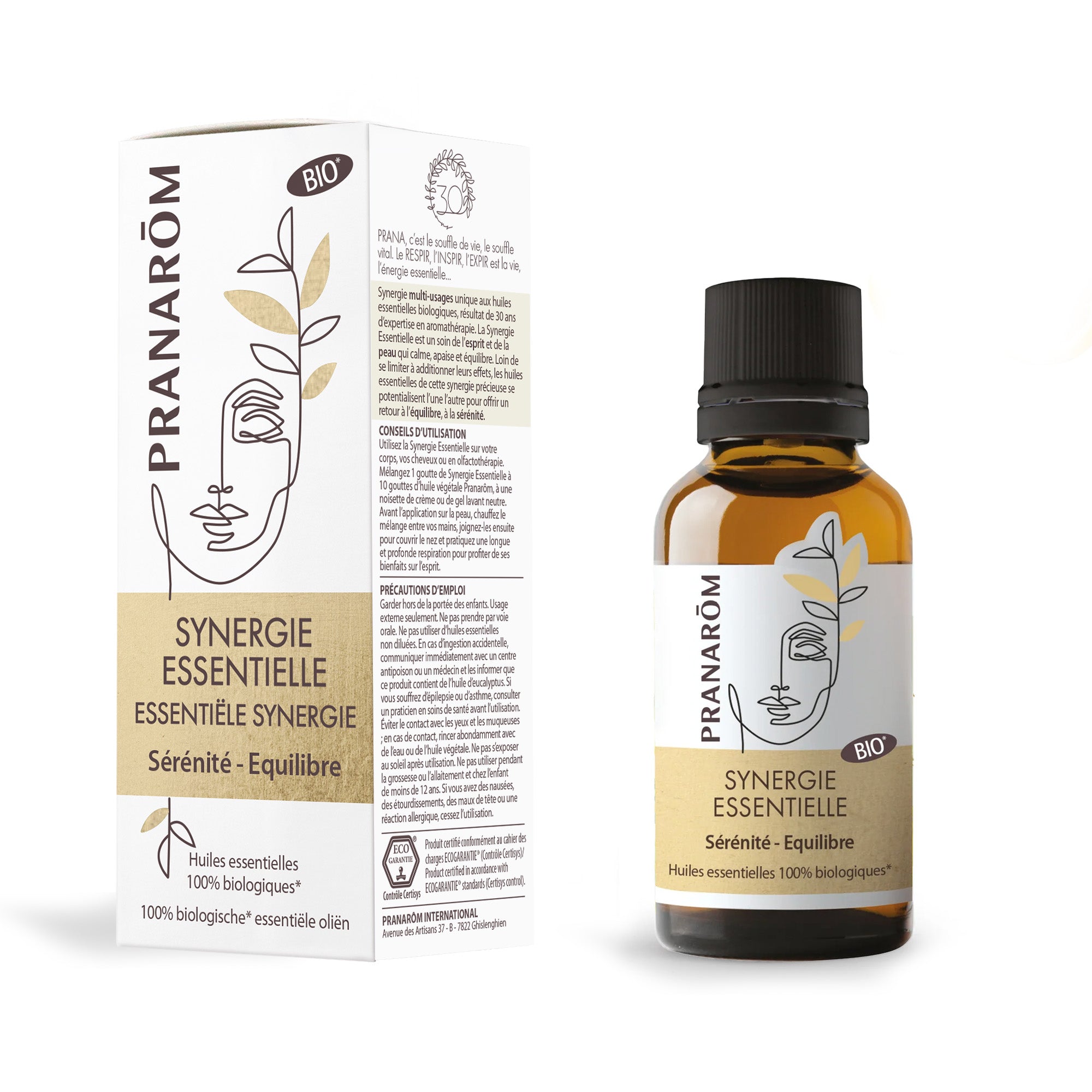 Pranarôm Synergie Essentielle BIO 30 ml