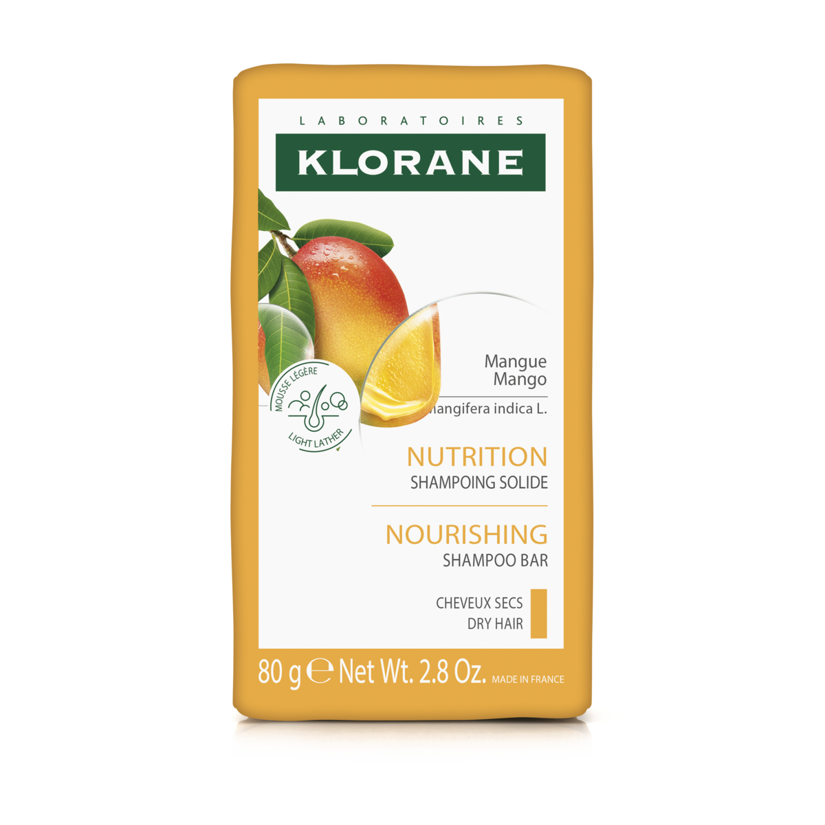 Klorane Nutrition Shampoing solide 80gr
