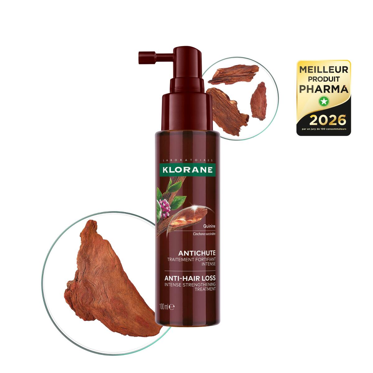 Klorane Antichute Traitement fortifiant intense 100 ml