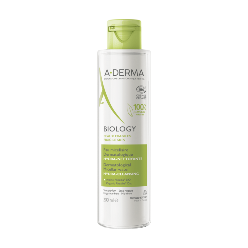 A-Derma Biology Eau micellaire dermatologique hydra-nettoyante 200 ml