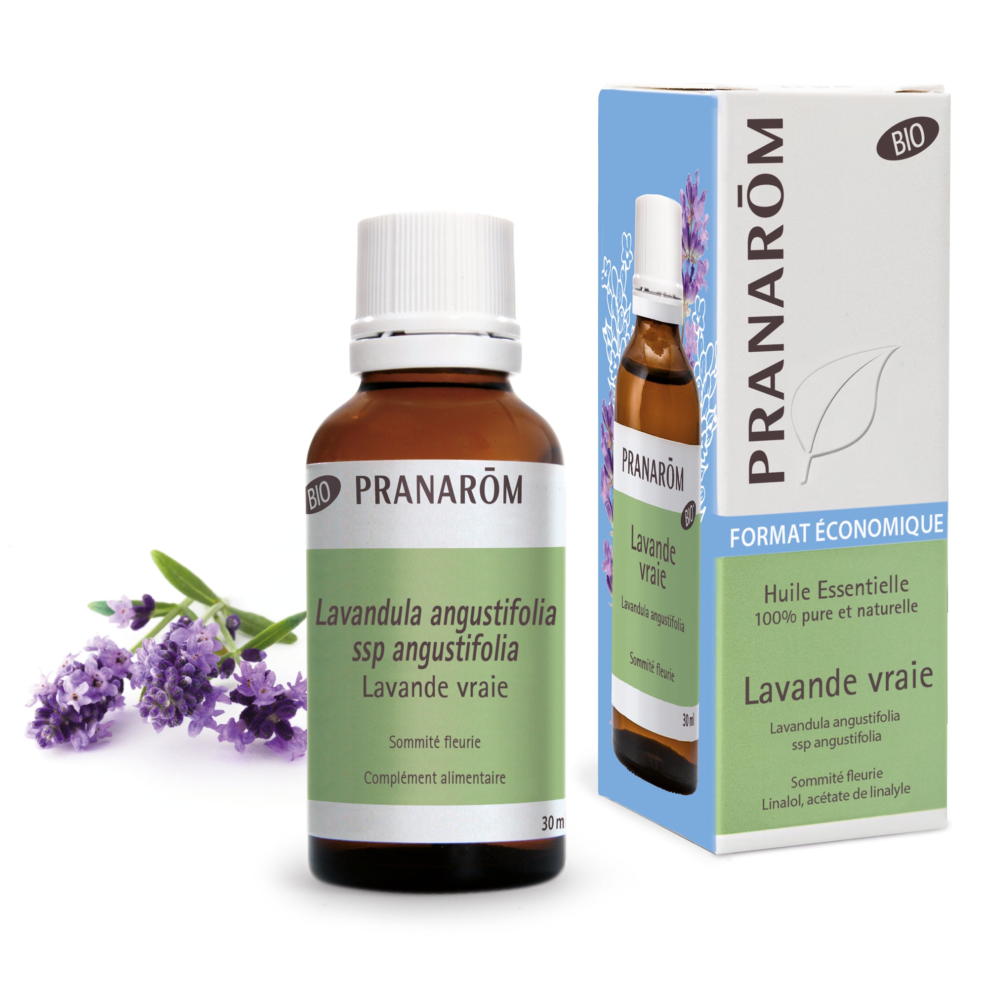 Pranarôm Huile essentielle de Lavande vraie BIO 30 ml