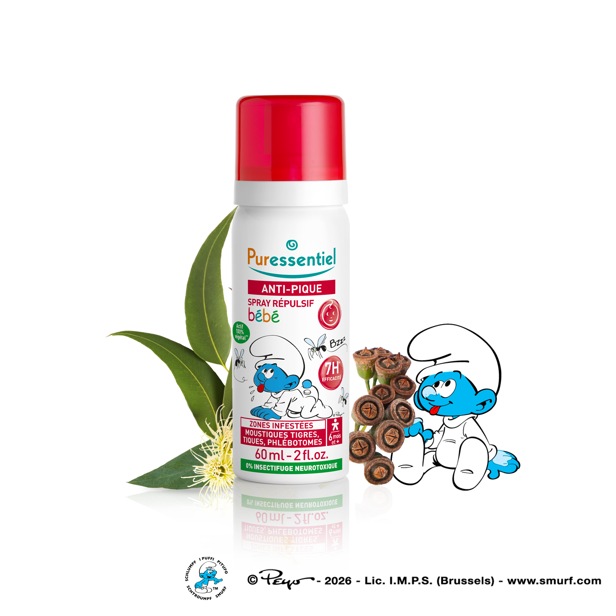Puressentiel Spray répulsif Bébé Anti-Pique 60 ml