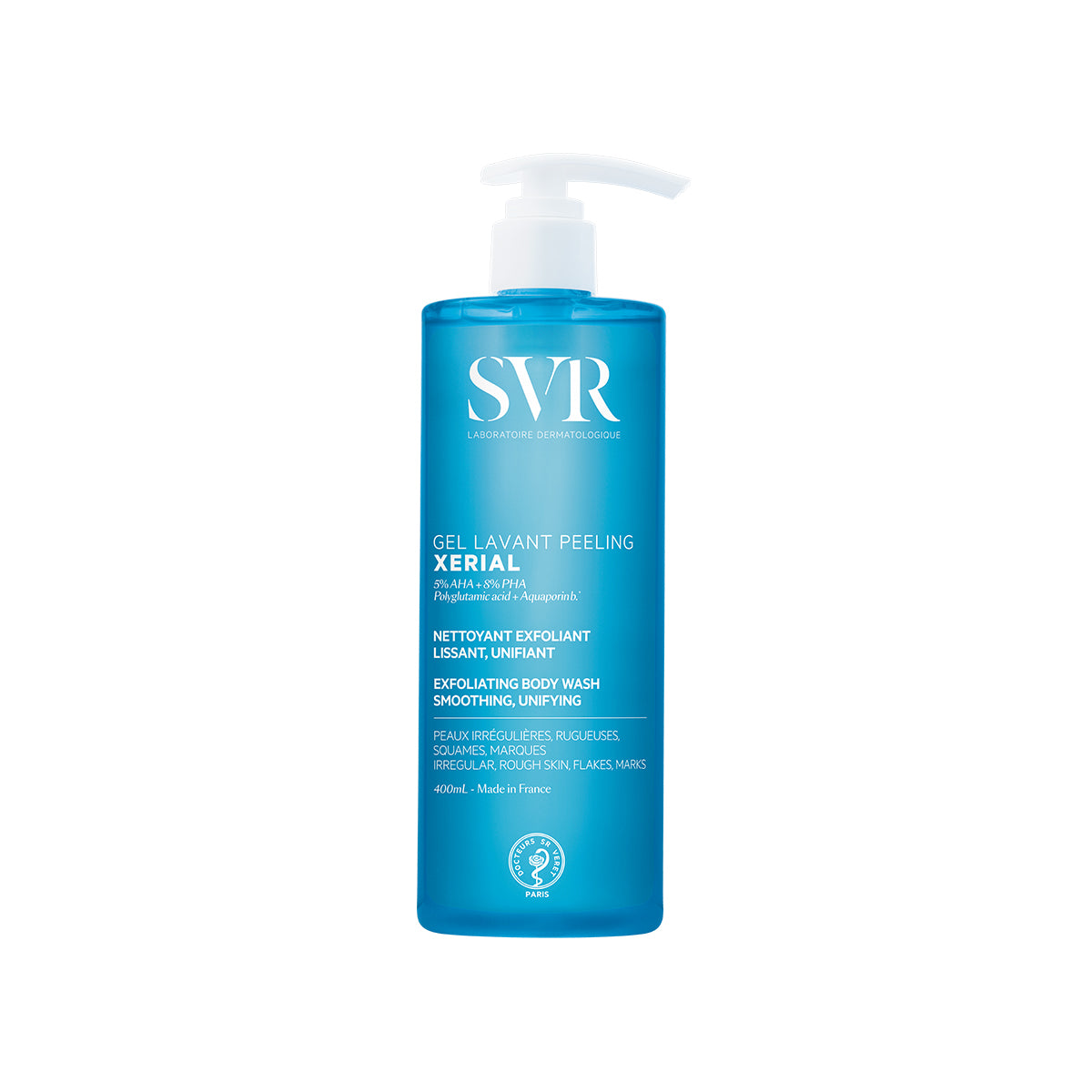 SVR Xerial Gel Lavant Peeling 400ml