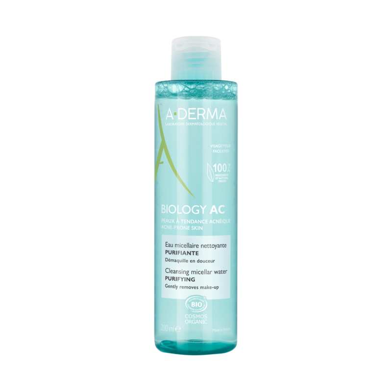 A-Derma Biology AC Eau micellaire nettoyante purifiante 200 ml