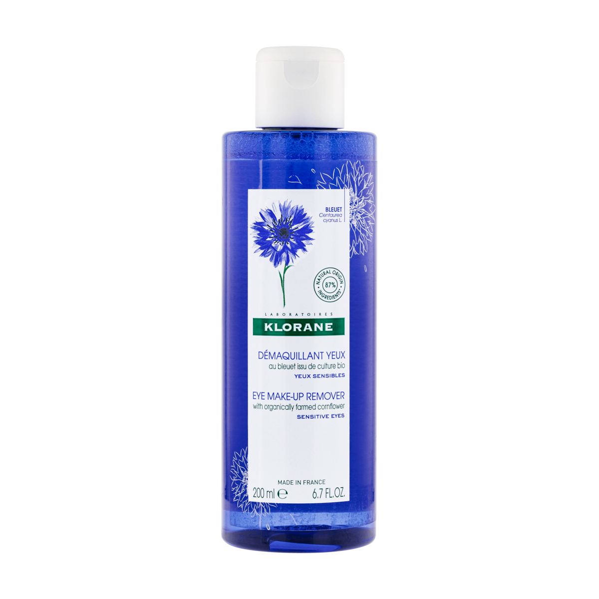 Klorane Démaquillant yeux au Bleuet BIO 100 ml