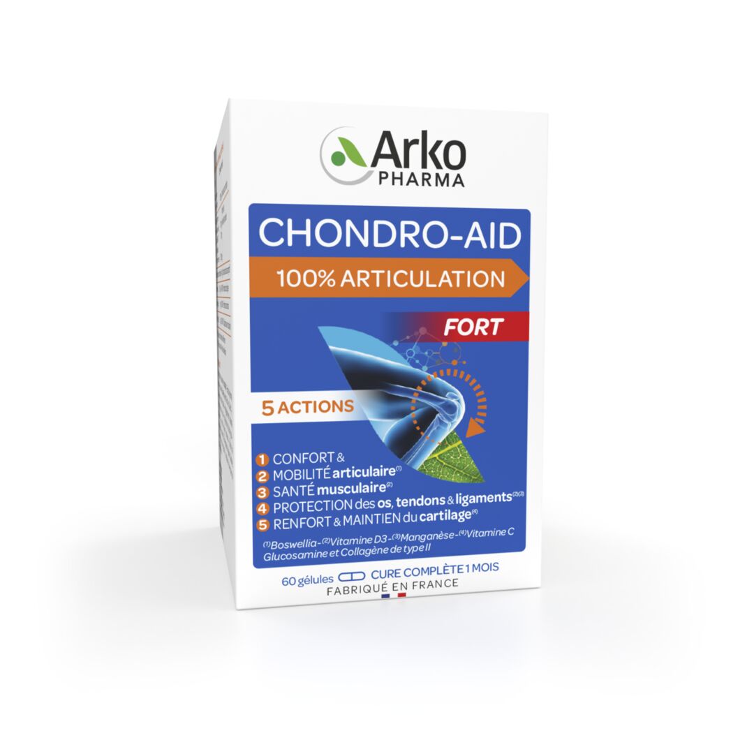 Arkopharma Chondro-Aid® 100% Articulation Fort 60 gélules