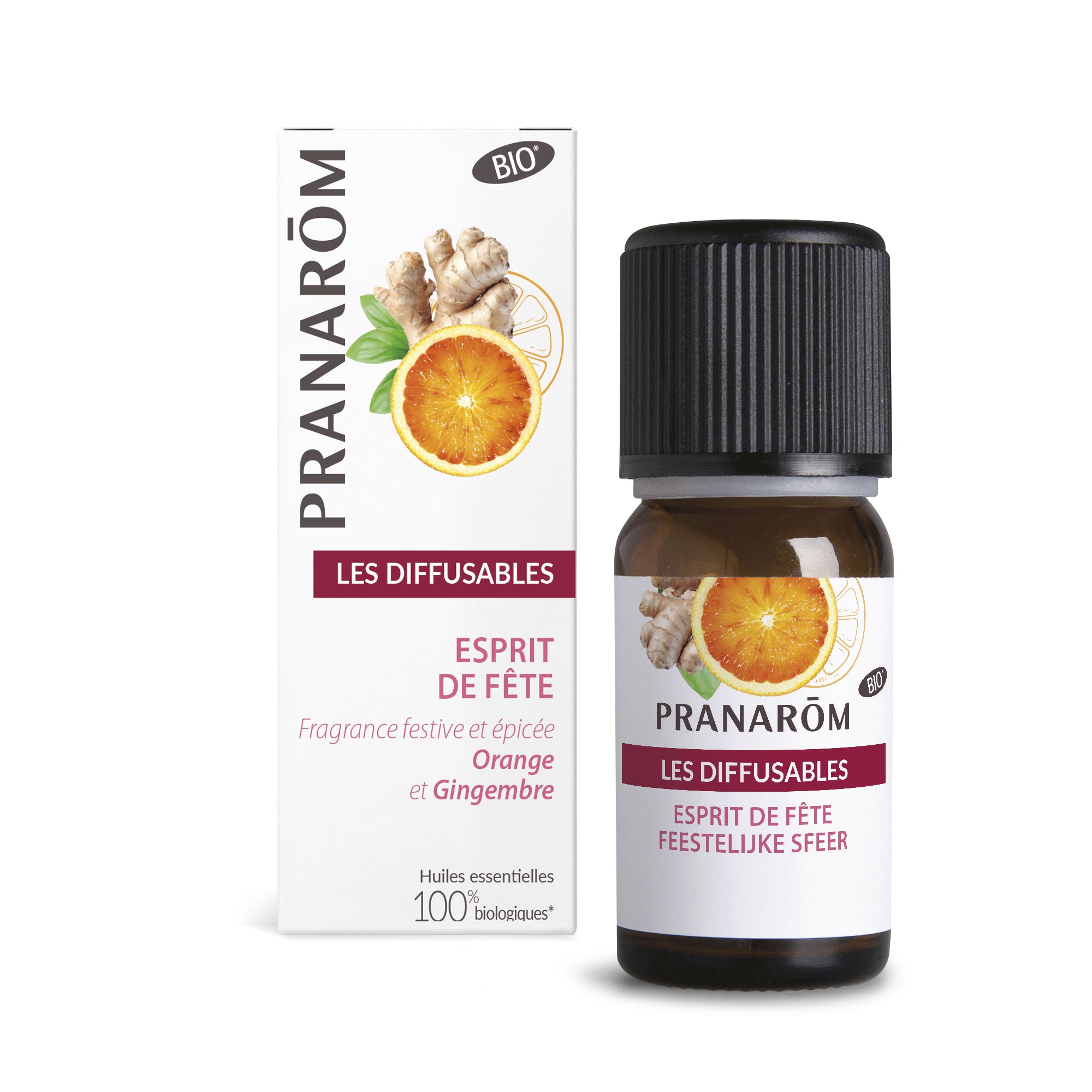 Pranarôm Diffusable - Esprit de fête BIO 30 ml