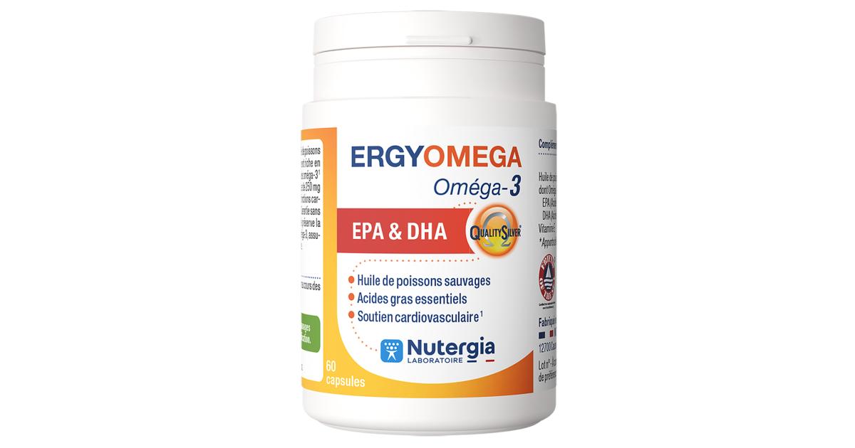 Nutergia Ergyomega Oméga-3 180 capsules