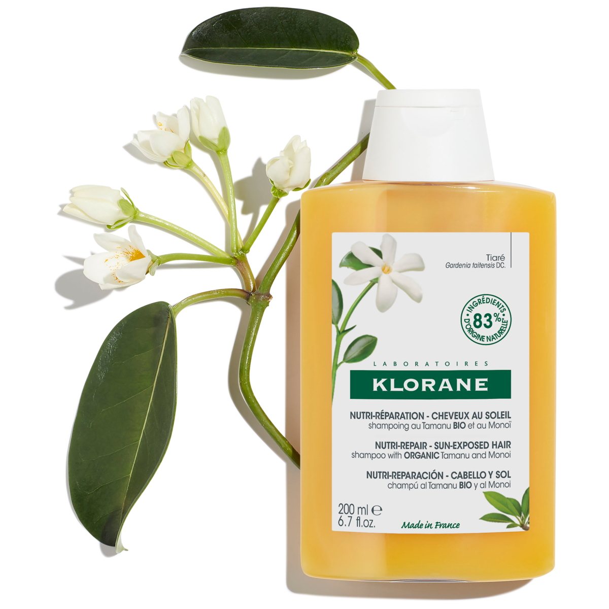 Klorane Shampoing nutritif après-soleil 200 ml