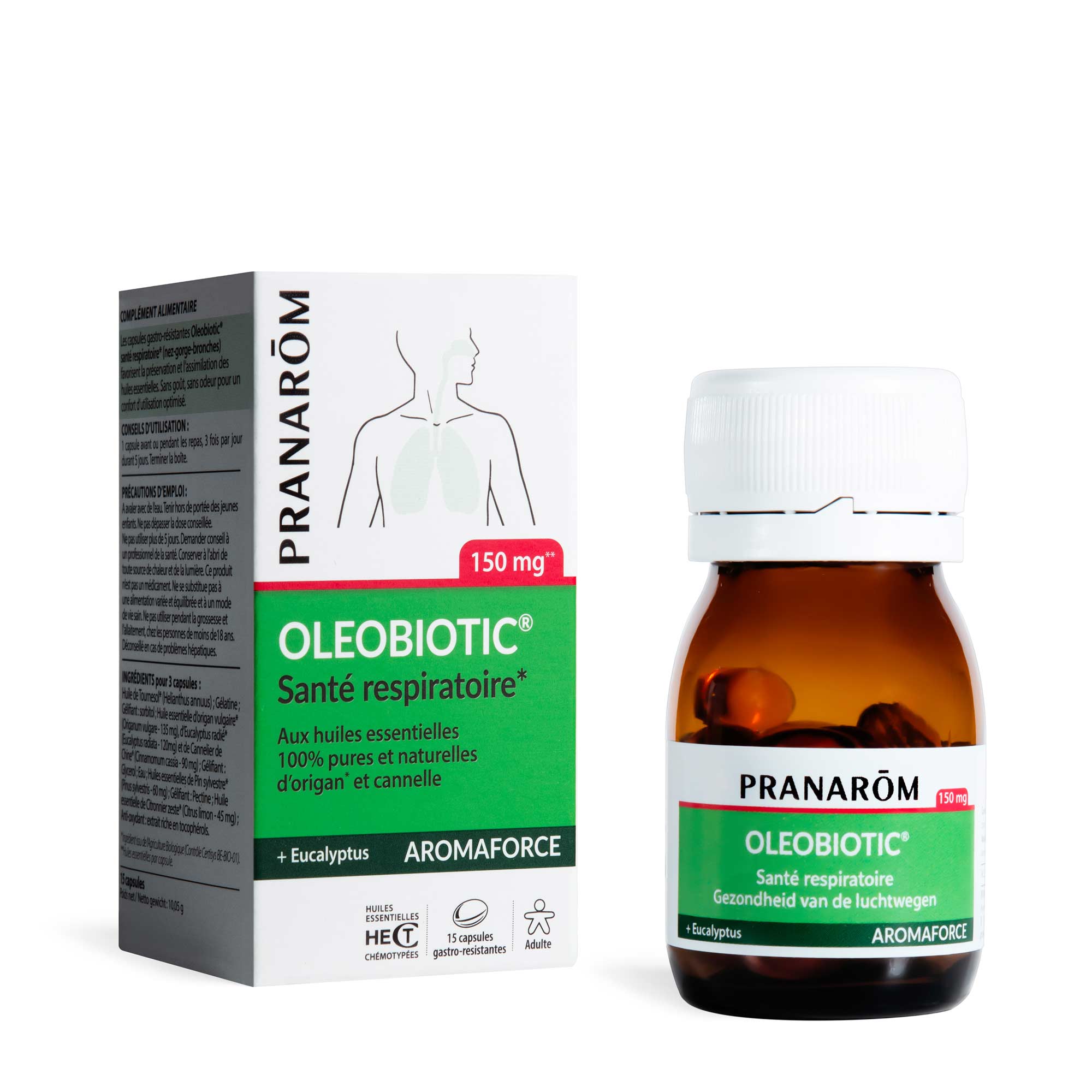 Pranarôm Oleobiotic® Santé respiratoire