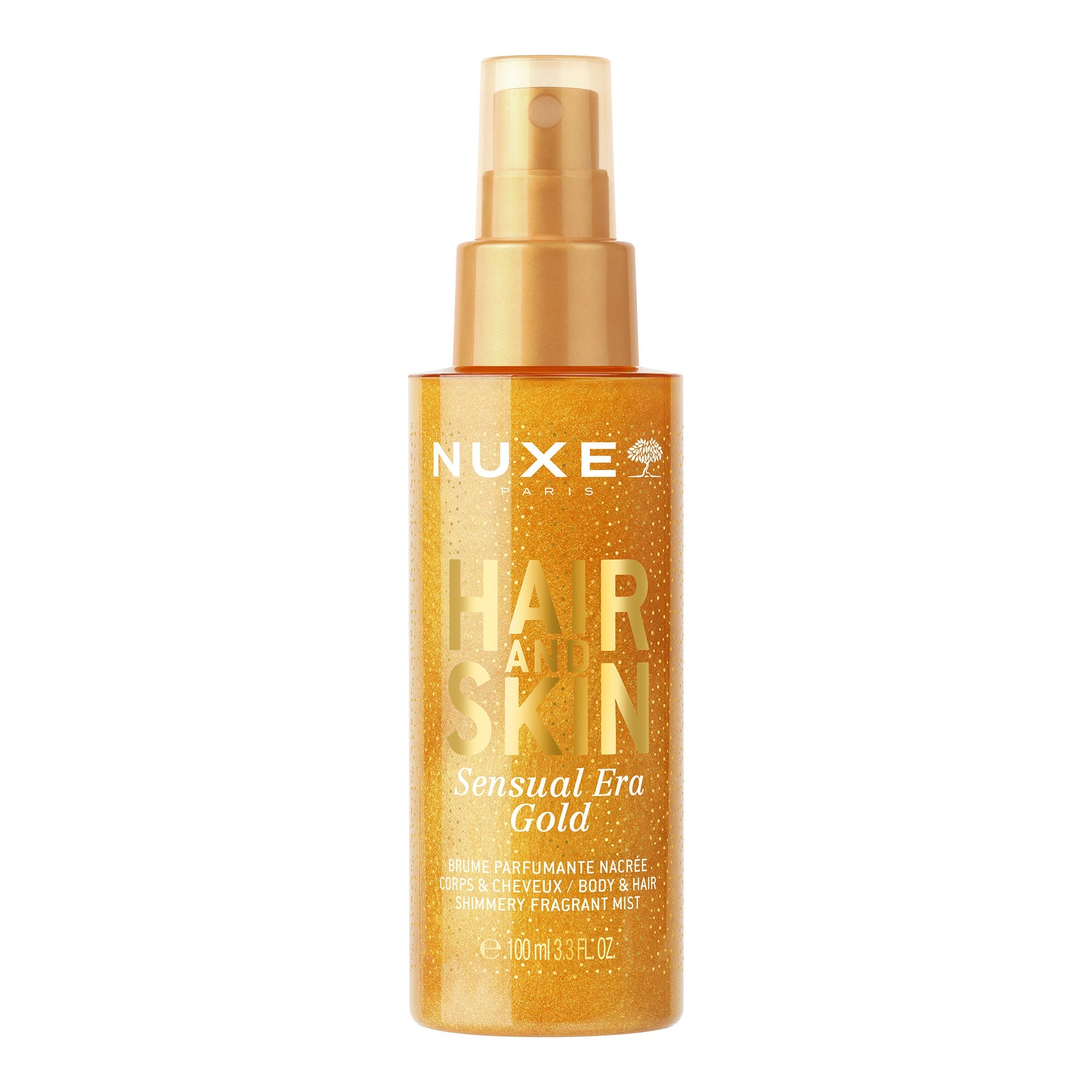 Nuxe Brume parfumante nacrée corps et cheveux - Sensual Era Gold 100 ml