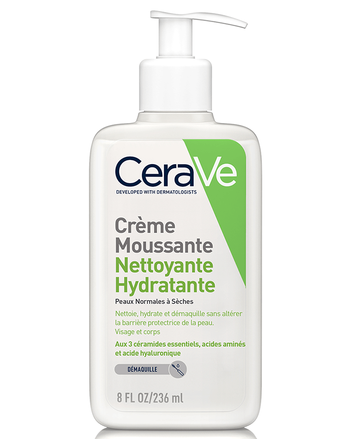 CeraVe Crème Moussante Nettoyante Hydratante 236 ml
