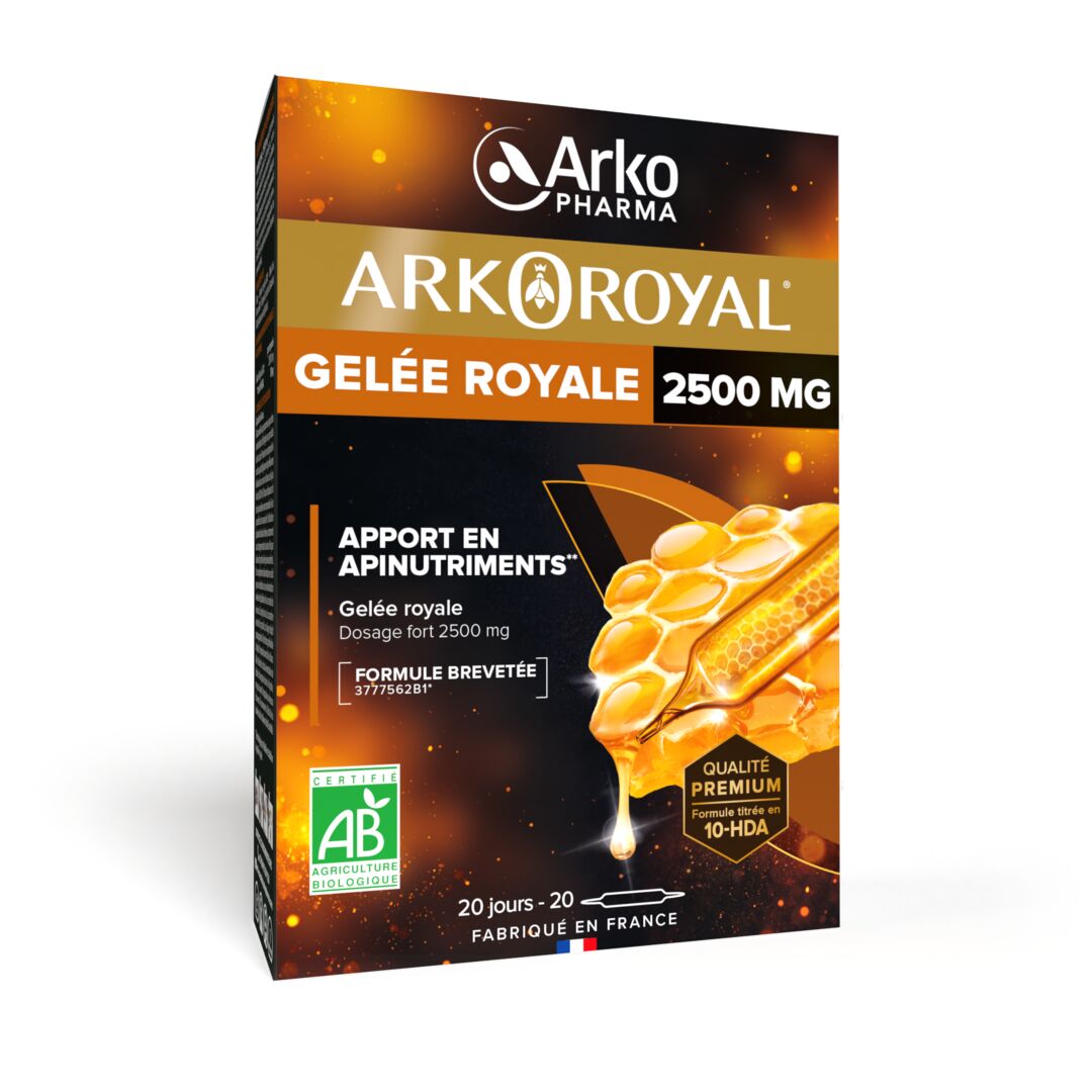 Arkopharma Arkoroyal® Gelée Royale BIO 2500 mg 20 ampoules