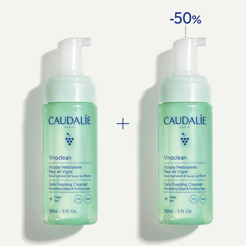 Caudalie Duo mousse nettoyante fleur de vigne