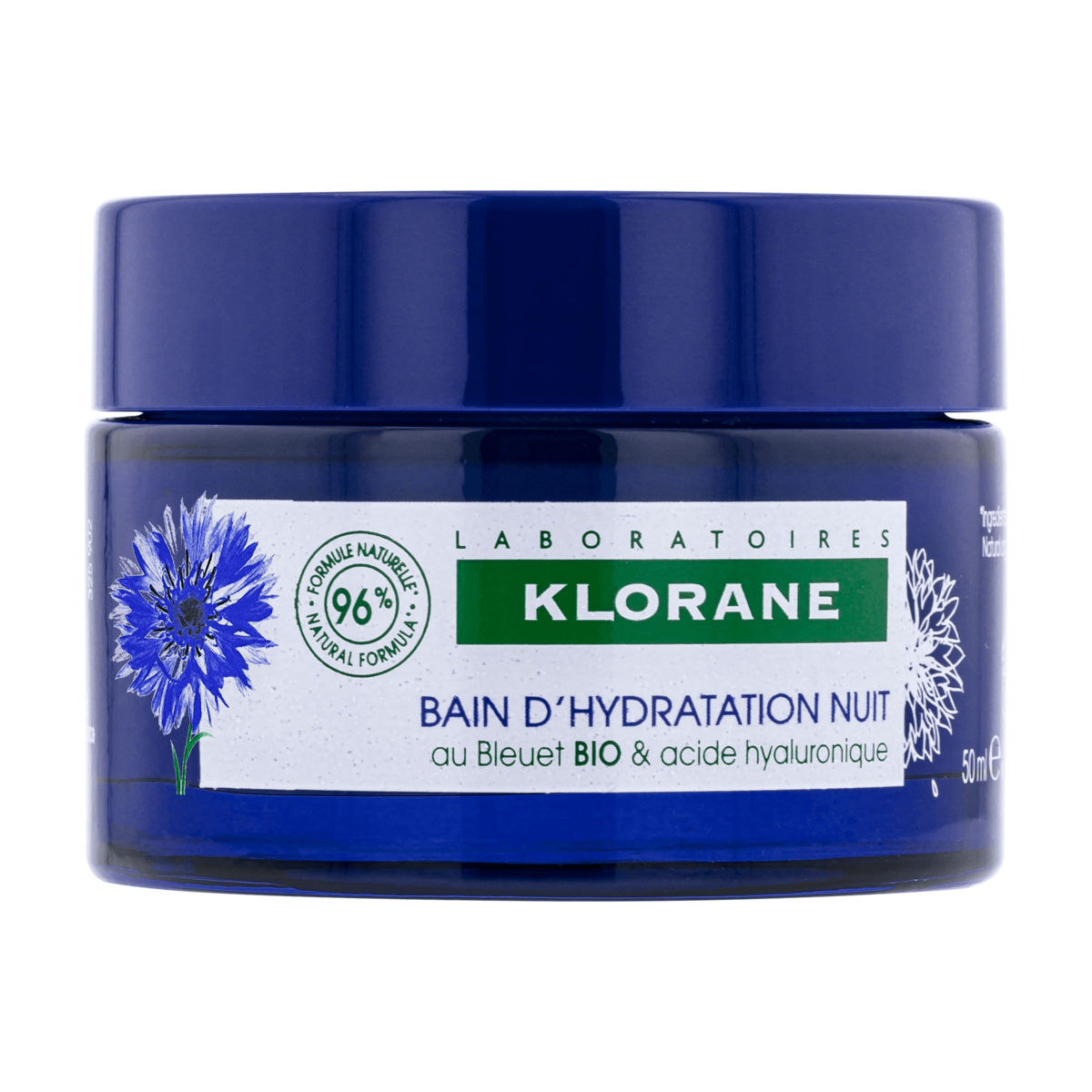 Klorane Bain d’Hydratation Nuit au Bleuet BIO 50 ml