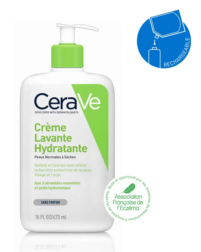 CeraVe Crème Lavante Hydratante 88 ml