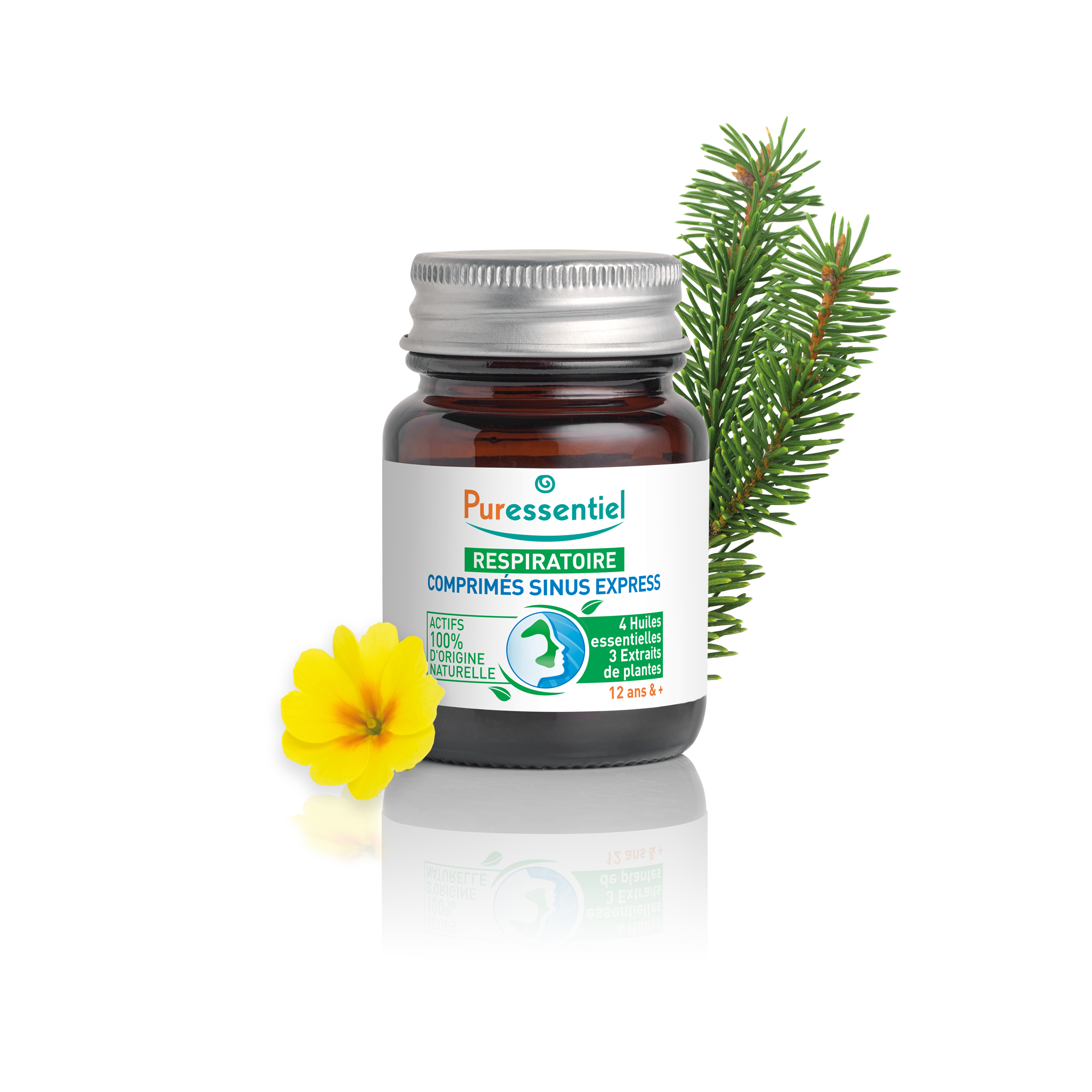 Puressentiel Comprimés Sinus Express 15 comprimés