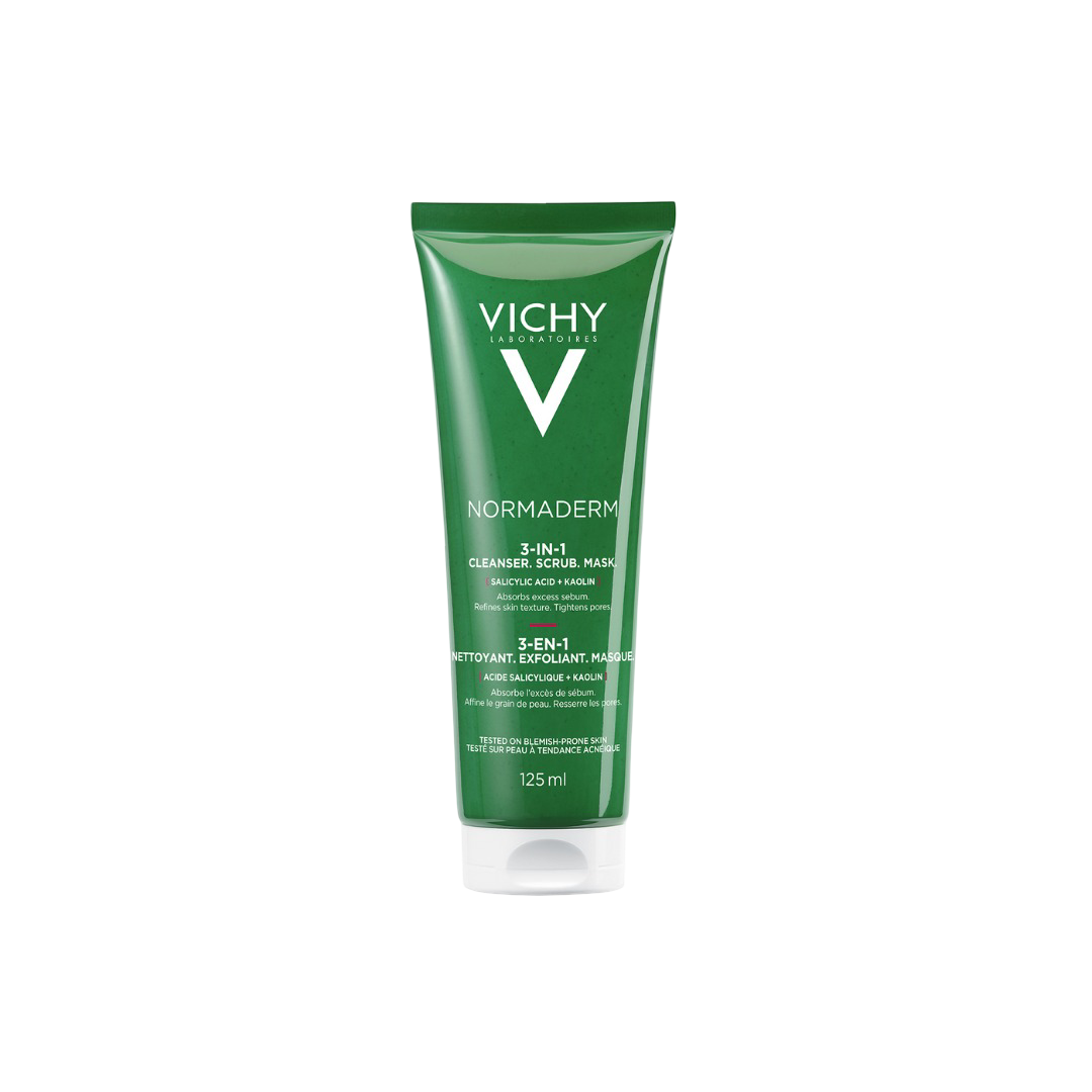 Vichy Normaderm Gommage + Nettoyant + Masque 3 EN 1 125 ml