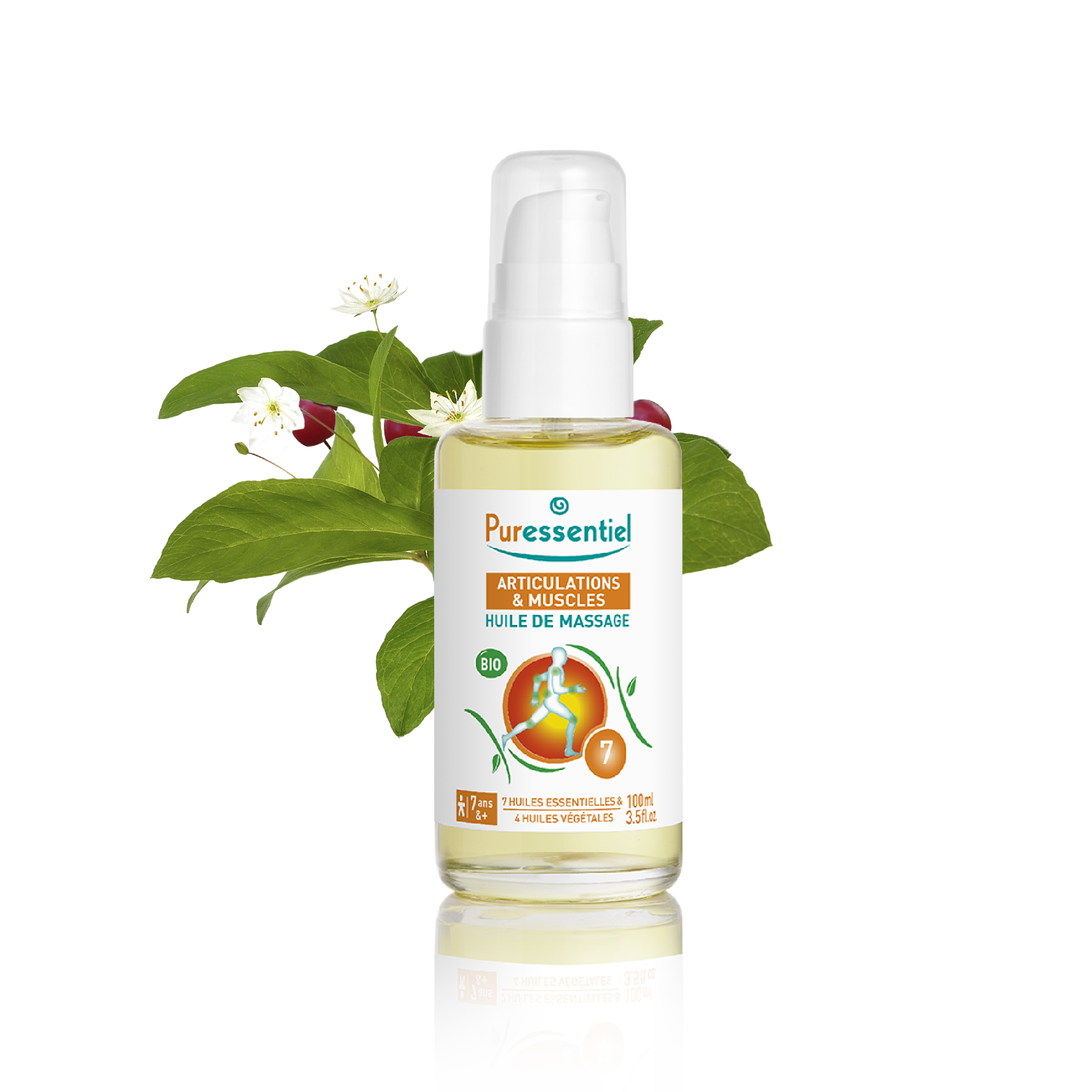 Puressentiel Huile de massage BIO Articulations & Muscles 100 ml