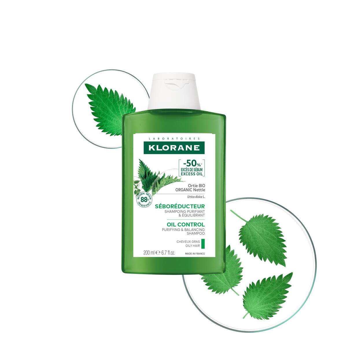 Klorane Séboréducteur Shampoing purifiant et équilibrant 400 ml