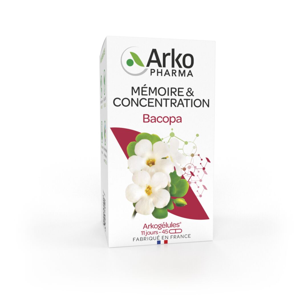 Arkopharma Arkogélules® Bacopa 45 gélules