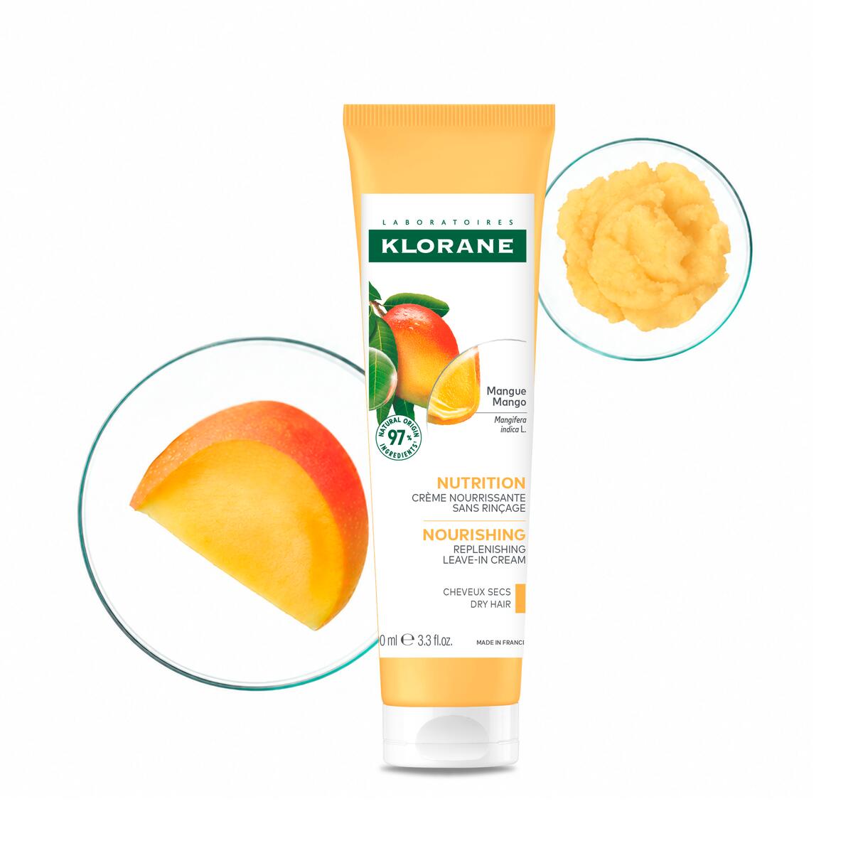 Klorane Nutrition Crème nourrissante sans rinçage 100 ml