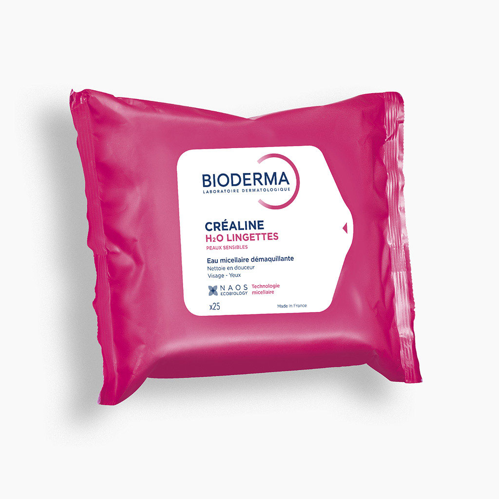 Bioderma Créaline H2O lingettes 25 wipes