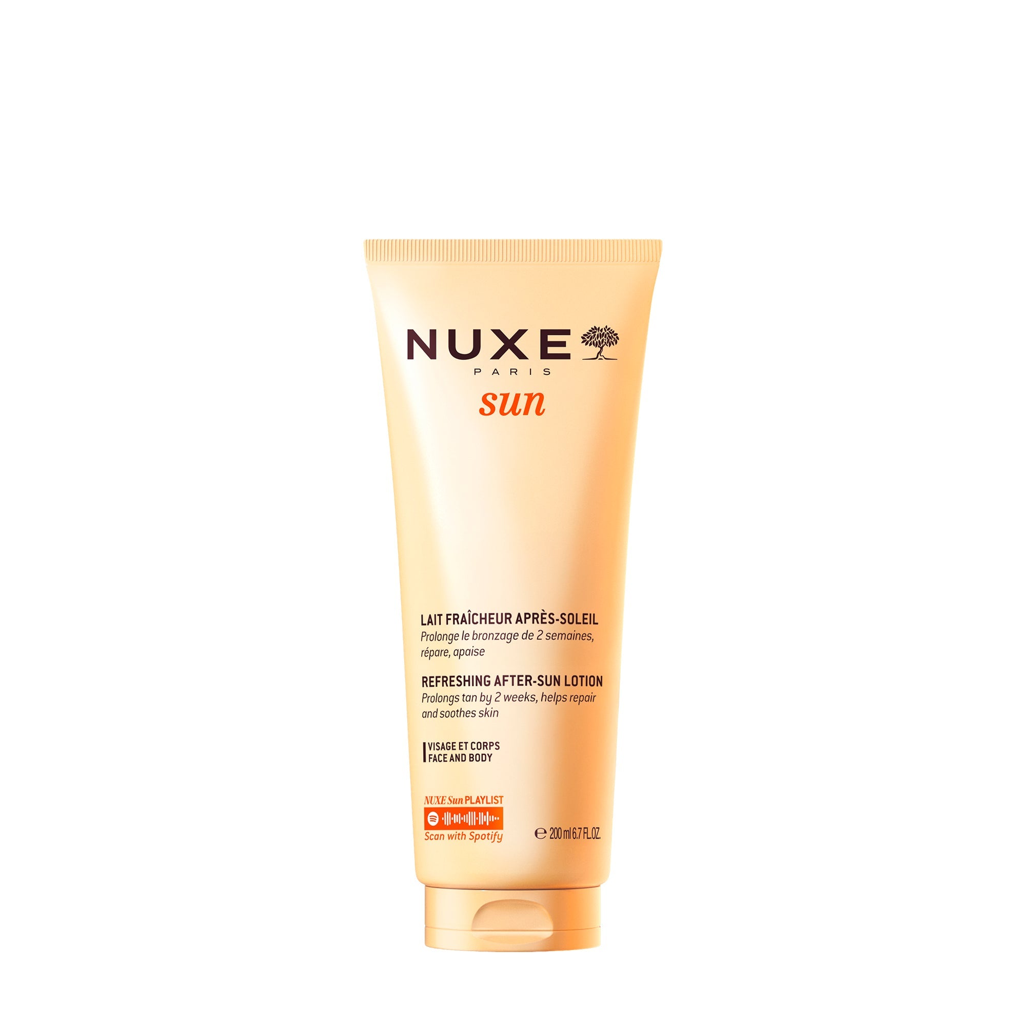 Nuxe Lait Fraicheur Après-Soleil visage et corps 200 ml - Formule Originale