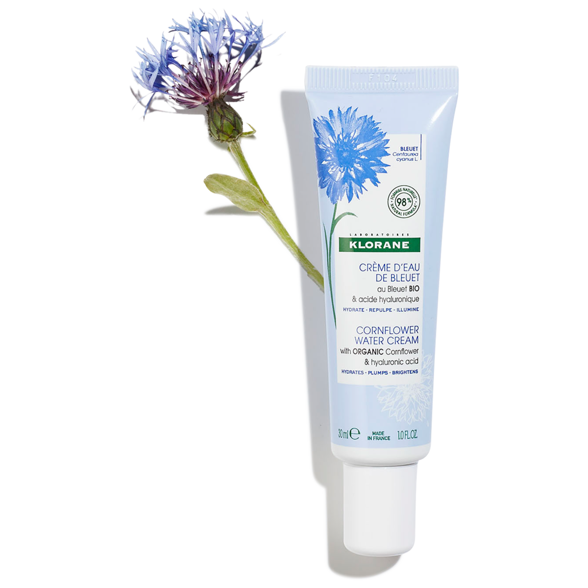Klorane Crème d’Eau au Bleuet BIO 30 ml