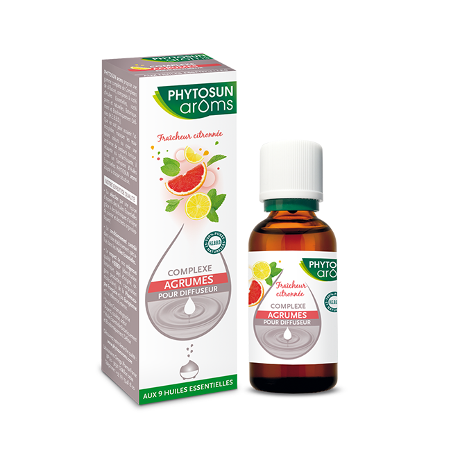 Phytosun Arôms Complexe agrumes pour diffuseur 30 ml