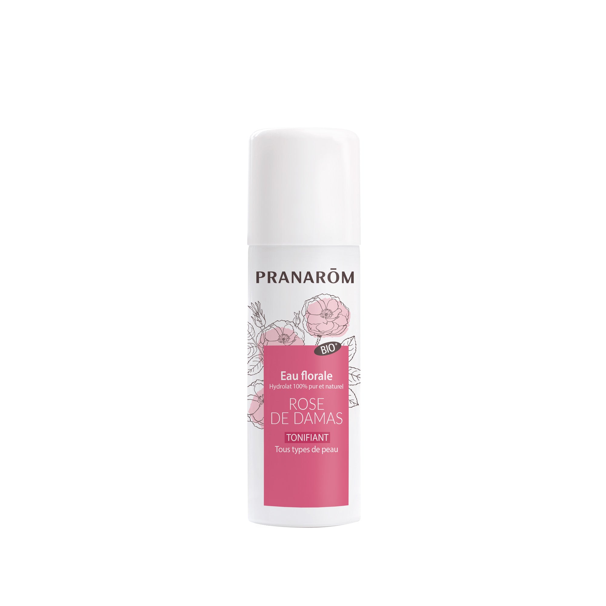 Pranarôm Hydrolat de Rose de Damas BIO 50 ml