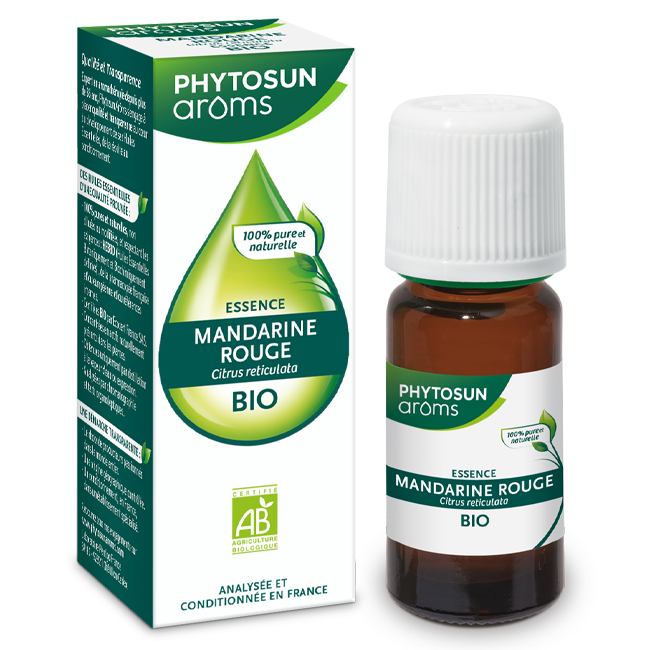 Phytosun Arôms Essence Mandarine rouge Bio 10 ml