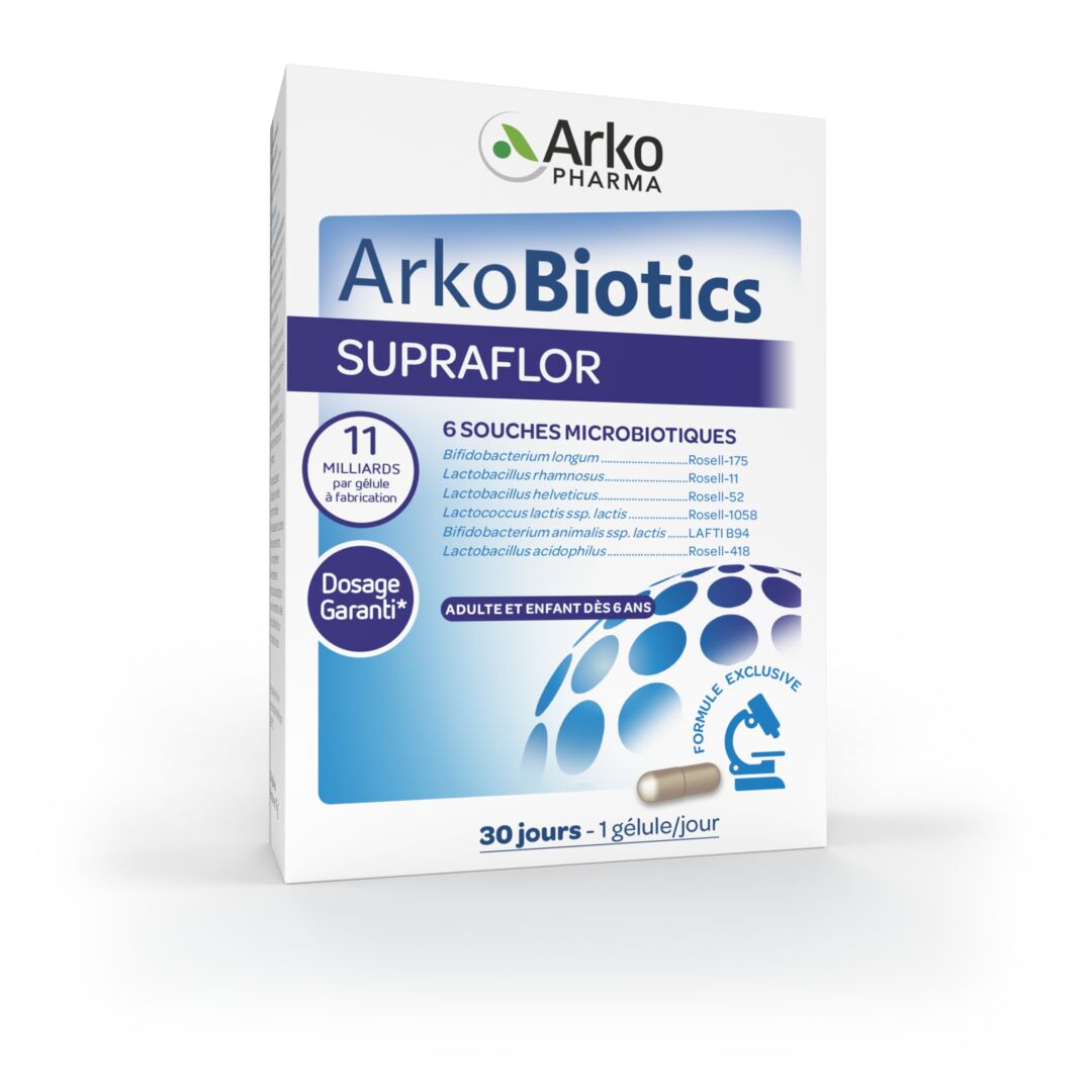 Arkopharma Arkobiotics® Supraflor 30 gélules