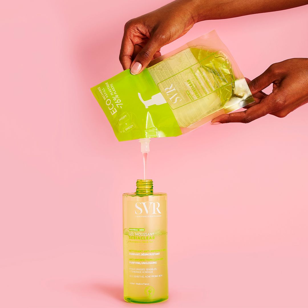 SVR Sebiaclear Gel Moussant 400ml - éco-recharge