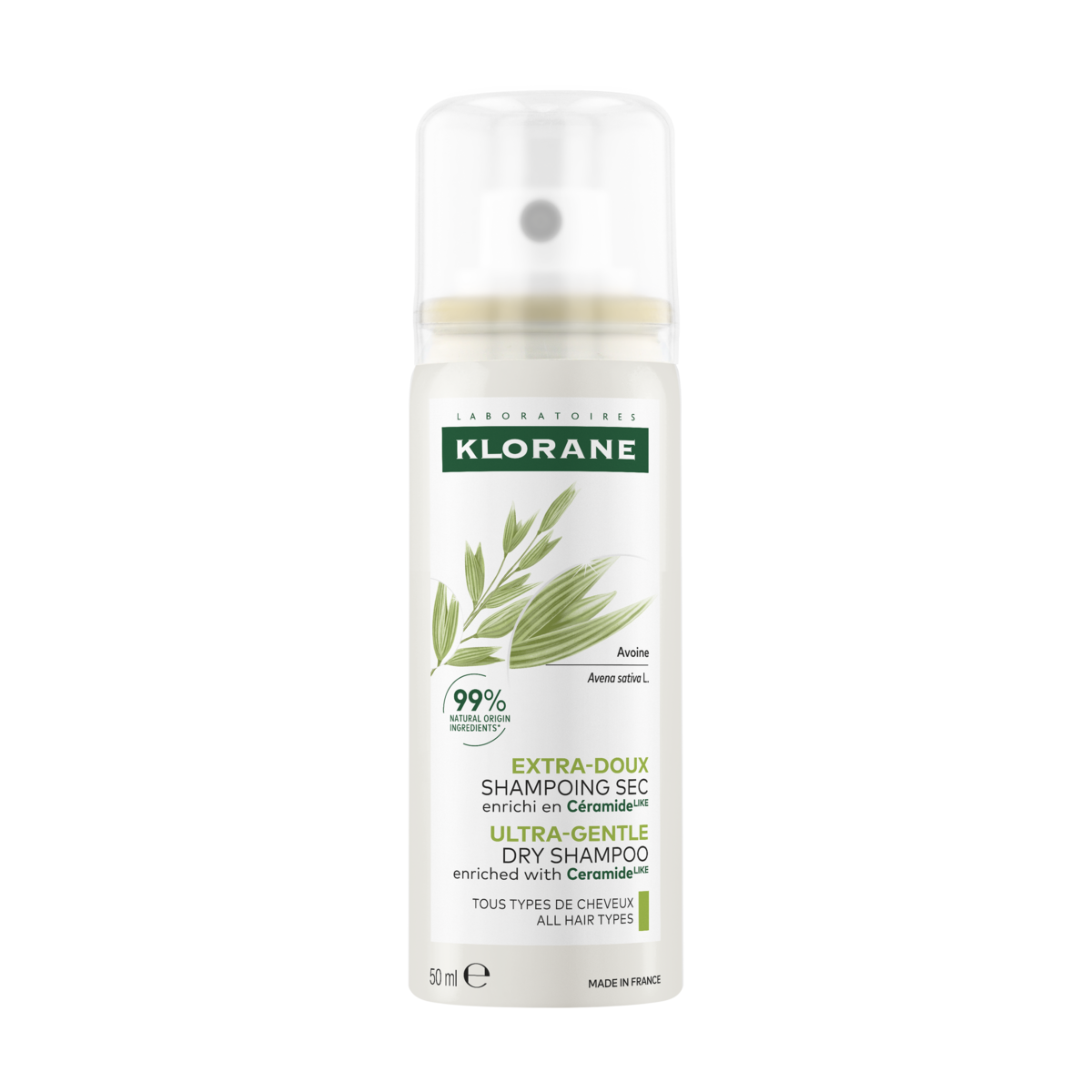 Klorane Shampoing sec à l'Avoine et Céramide like 50 ml