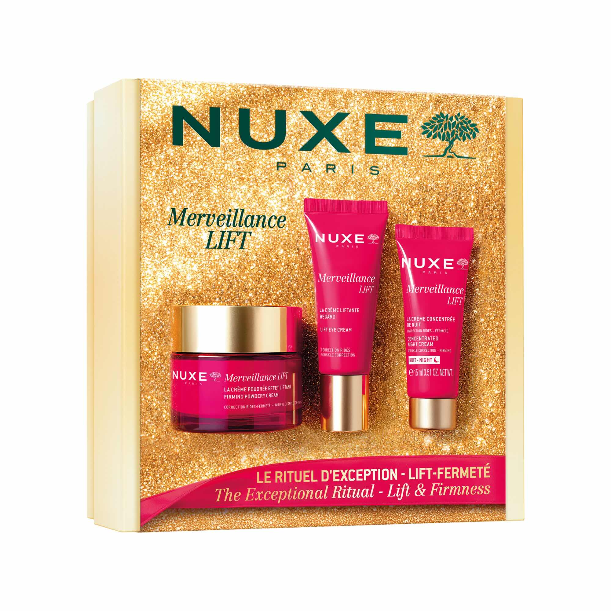 Nuxe Coffret Noël Merveillance Lift Le Rituel d'Exception - Lift Fermeté