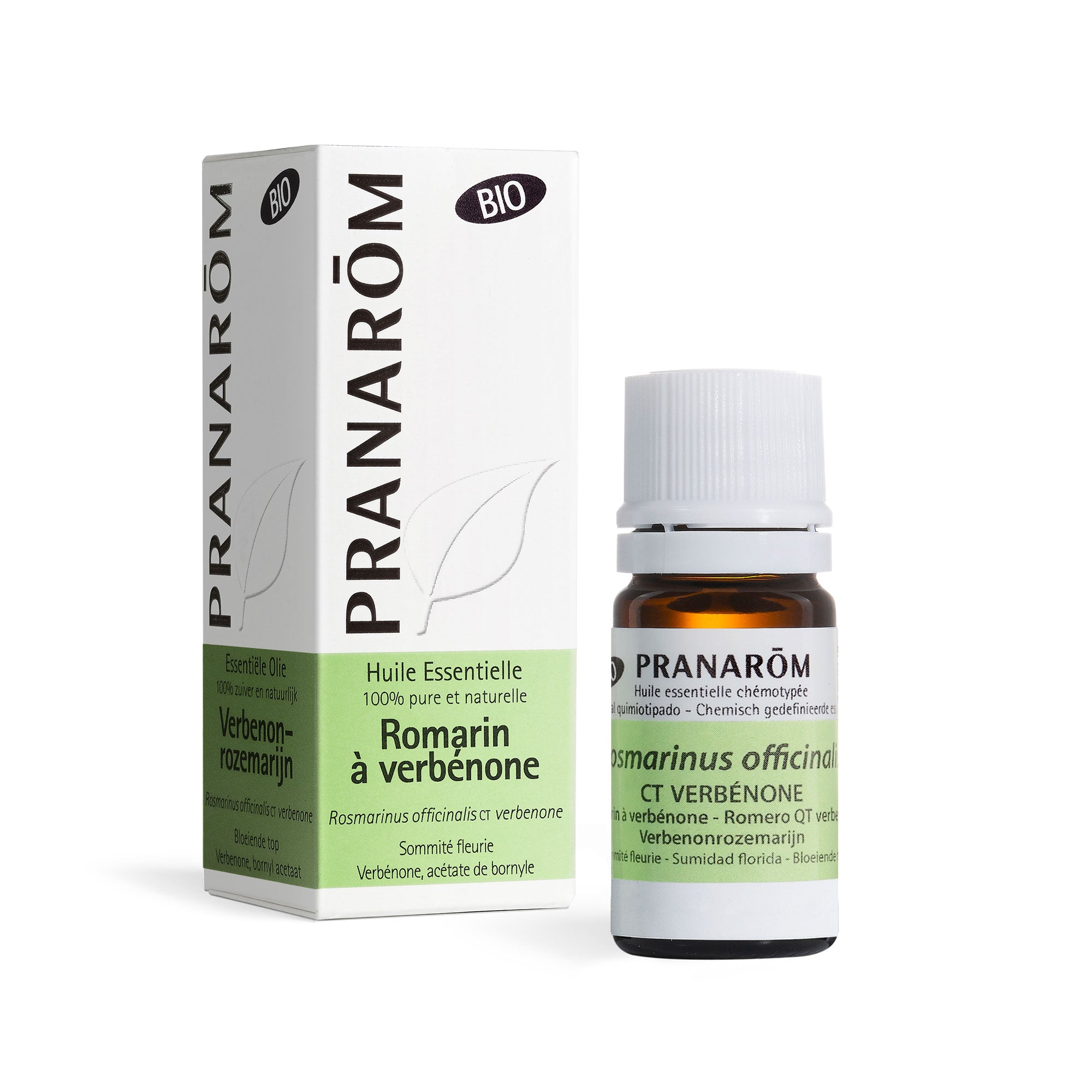 Pranarôm Huile essentielle de Romarin à verbénone BIO 5 ml