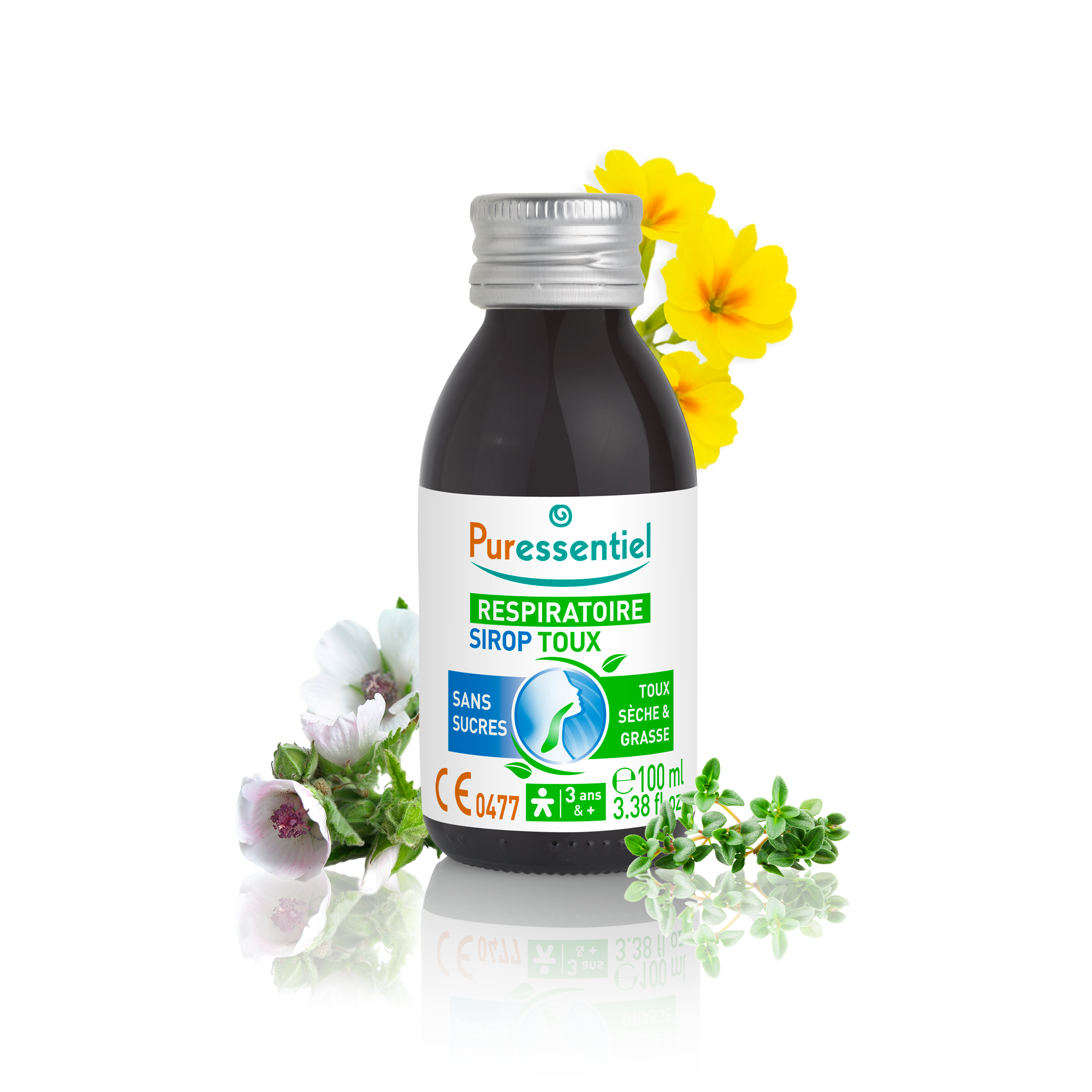 Puressentiel Sirop toux sans sucres 100 ml