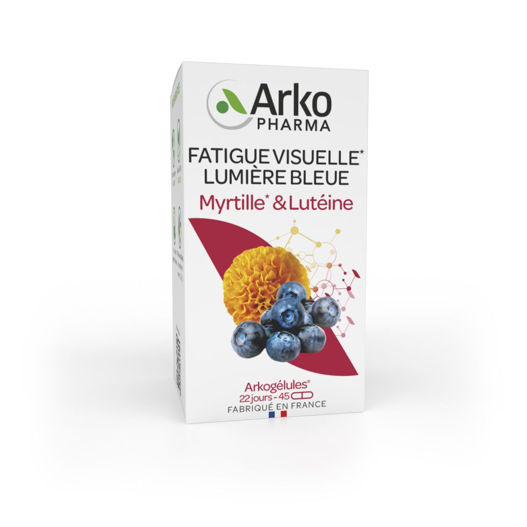 Arkopharma Arkogélules® Myrtille et Lutéine 45 gélules
