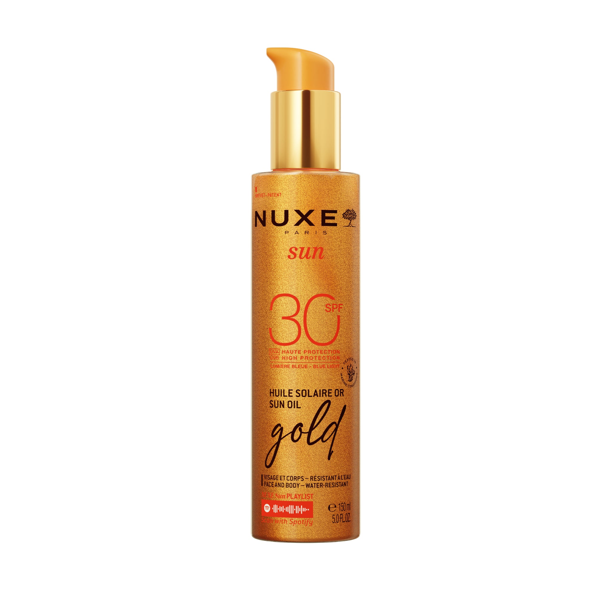 Nuxe Huile Solaire Or Haute Protection SPF30 150 ml