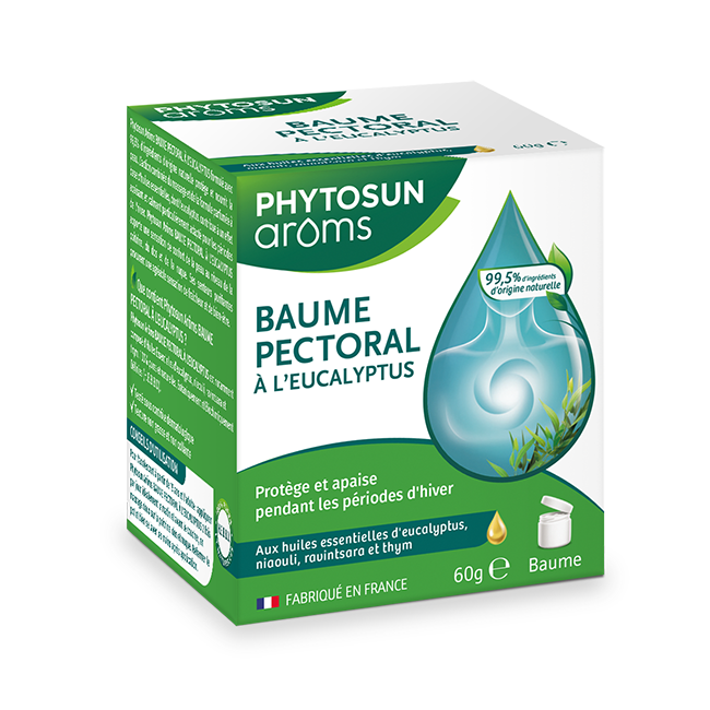 Phytosun Arôms Baume pectoral à l’eucalyptus 60 g